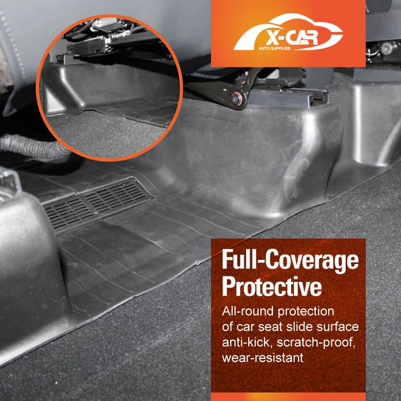 Tesla Model Y 2022-2025 Seat Slide Rail Anti-Kick Guards Protector Covers