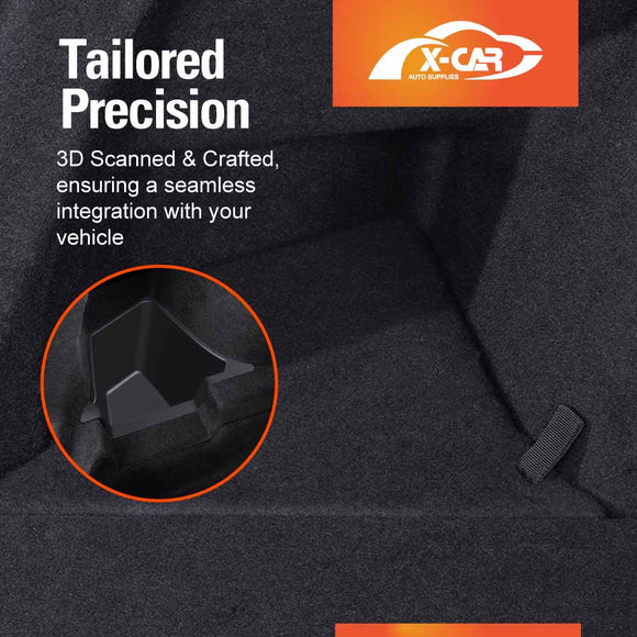 Trunk Side Storage Bins for Tesla Model Y Juniper 2025-Onwards Hidden Compartment Accessories