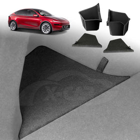 Trunk Side Storage Bins for Tesla Model Y Juniper 2025-Onwards Hidden Compartment Accessories