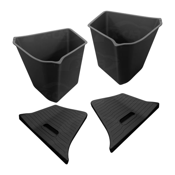 Trunk Side Storage Bins for Tesla Model Y L 6-Seat 2026-Onwards Hidden Compartment Accessories