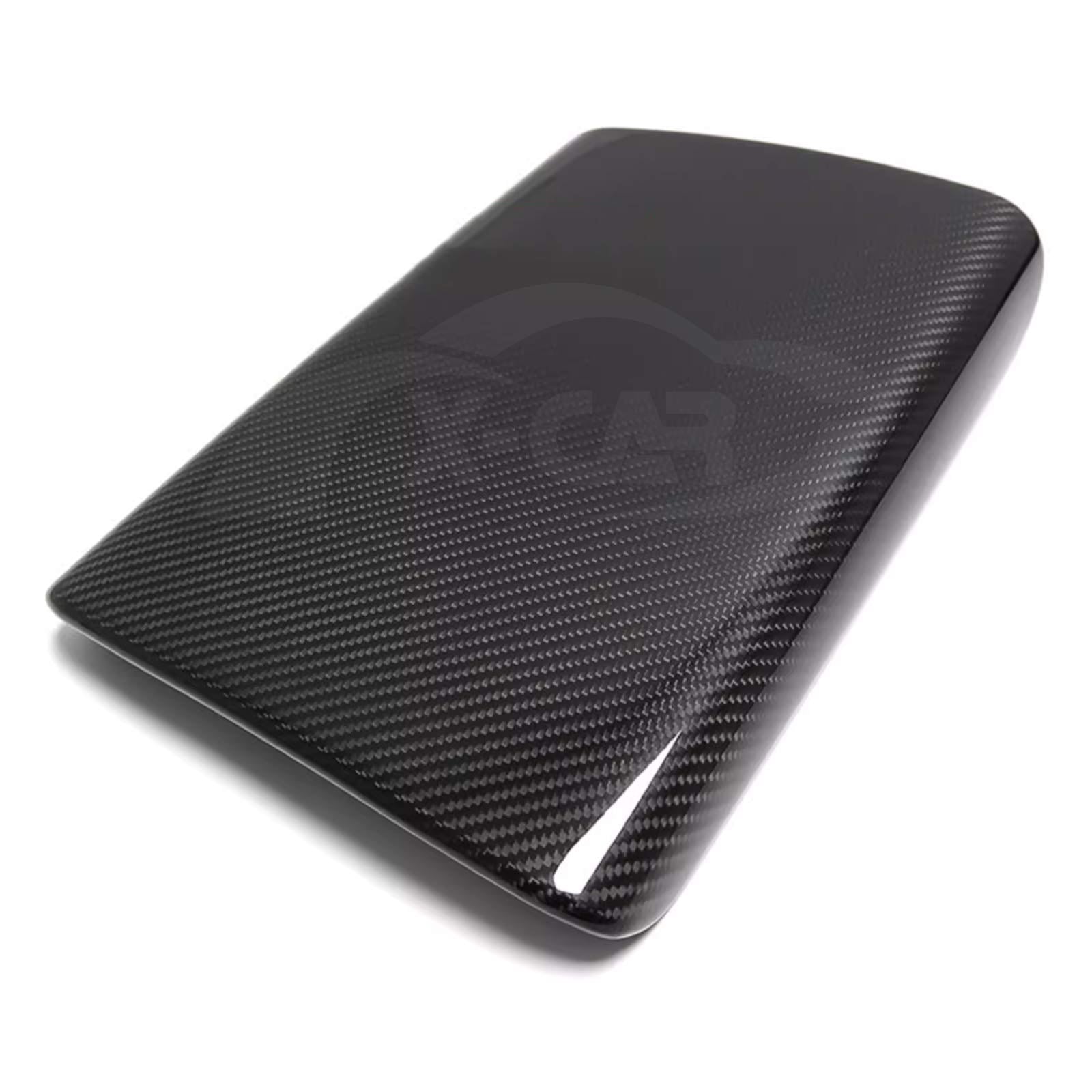 Center Console Armrest Pad Cover for Tesla Model 3 Highland 2023-Onwards Carbon Fiber Style Interior  Protector