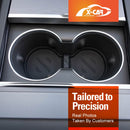 Soft Silicone Organizer Pad Set for Tesla Model 3 Highland 2023-2025 Center Console Armrest Storage Cup Holder Coaster-17