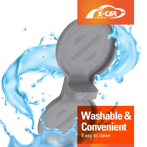 Soft Silicone Organizer Pad Set for Tesla Model 3 Highland 2023-2025 Center Console Armrest Storage Cup Holder Coaster