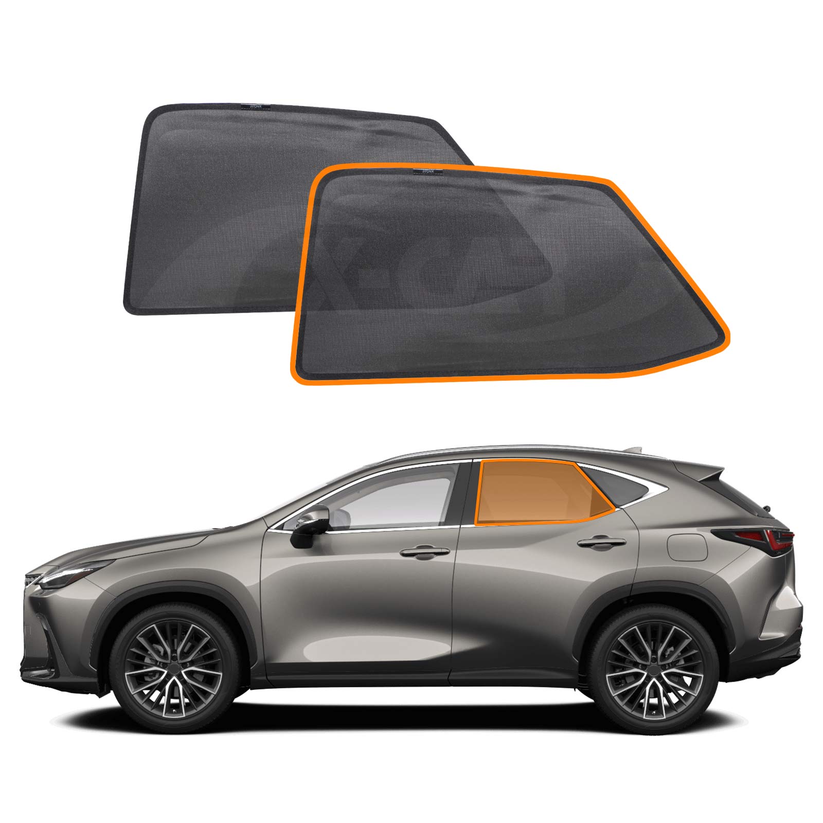 Window Sun Shades for Lexus NX Series NX250 NX350 NX350h NX450h 20222024 Accessories