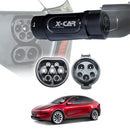 Tesla Model Y Juniper Charging Adapter Type 1 to Type 2 Connector SAE J-1772 to IEC62196 32A 250V AC IP54-1