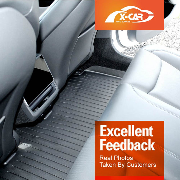 Tesla Model 3 Highland Car Floor Mats 3D All-Weather Liners 2023-2025