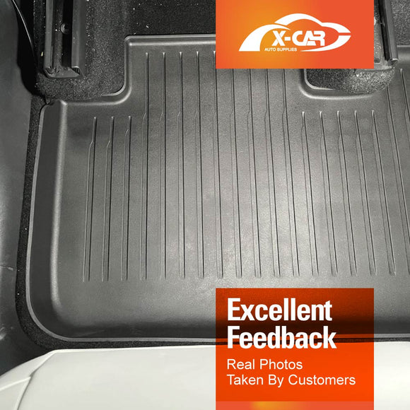 3D Floor Mats For Tesla Model 3 2017-2023 All-Weather Car Liners