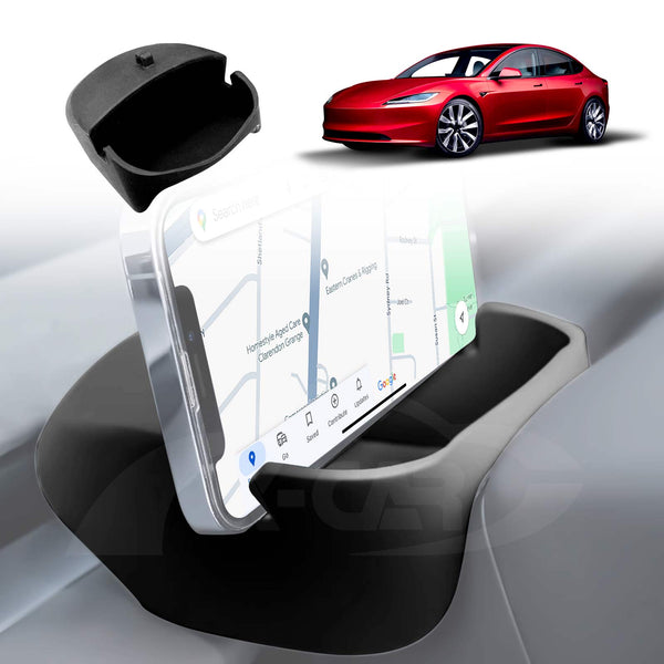 NEW Tesla Model 3 Highland Silicone Phone Holder Steering Wheel Mobile Mount 2023-2024