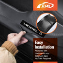 Tesla Model 3 Highland Door Sill Protector Carbon Fiber Style-12