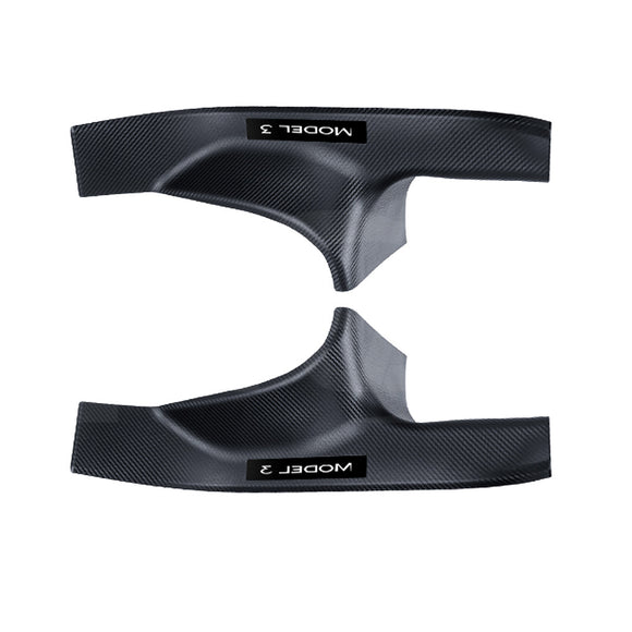 Tesla Model 3 Highland Door Sill Protector Carbon Fiber Style