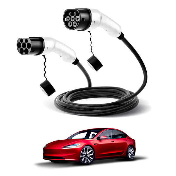 NEW Tesla Model 3 Highland EV Power Charging Cable Type 2 to Type 2 5M 32A