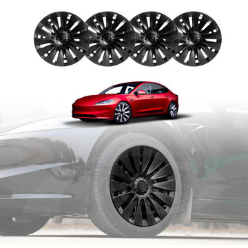 Tesla Model 3 Highland 18'' Wheel Protector Cover Hub Caps 2023-Onwards - 0