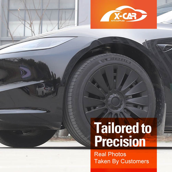 Tesla Model 3 Highland 18'' Wheel Protector Cover Hub Caps 2023-2025