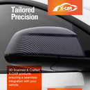 Rear View Mirror Trim Cover for Tesla Model Y Juniper 2025-Onwards Exterior Accessories Side Mirror Cap Carbon Fiber Style-5