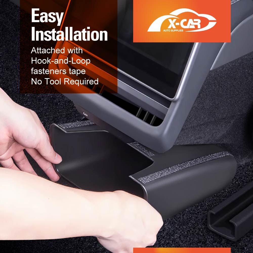 Rear Bin with Magnetic Lid for Tesla Model Y Juniper 2025-Onwards Organizer Accessories