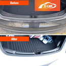 Rear Bumper Guard Trunk Protector Cover for Tesla Model 3 Highland 2023-2025 Carbon Fiber Style Protection Accessories-4