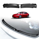 Rear Bumper Guard Trunk Protector Cover for Tesla Model 3 Highland 2023-2025 Carbon Fiber Style Protection Accessories-1