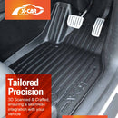 3D Car Mats for Tesla Model Y Juniper 2025-Onwards All-Weather Floor Liners-6