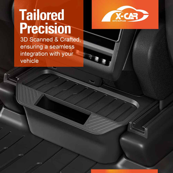 Rear Seat Storage Bin with Lid for Tesla Model Y Juniper 2025-Onwards