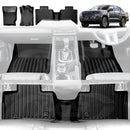 3D Floor Mats for Nissan Navara D27 2026-Onwards All-Weather Liners-1