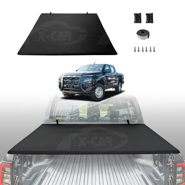 Soft Tonneau Cover for Nissan Navara D27 Series Dual Cab 2026-Onwards Tri-Fold Ute Tub Bed