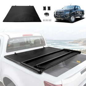 Soft Tonneau Cover for Nissan Navara D27 Series Dual Cab 2026-Onwards Tri-Fold Ute Tub Bed