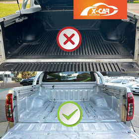 Tub Liner for Nissan Navara D40 Dual Cab 2005-2015 Heavy Duty All Weather Cargo Trunk Mat Luggage Tray - 0