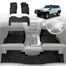 X-CAR 3D Floor mats sets for Nissan Patrol Y61 installed in the foot well of a Patrol.