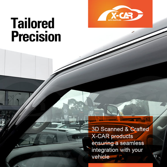 Weathershields for Nissan Patrol 2012-Onwards Y62 Series Car Weather Shields