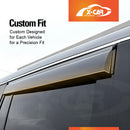 Weathershields for Nissan Patrol 2012-Onwards Y62 Series Car Weather Shields-5