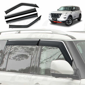 Weathershields for Nissan Patrol 2012-2025 Y62 Series Car Weather Shields