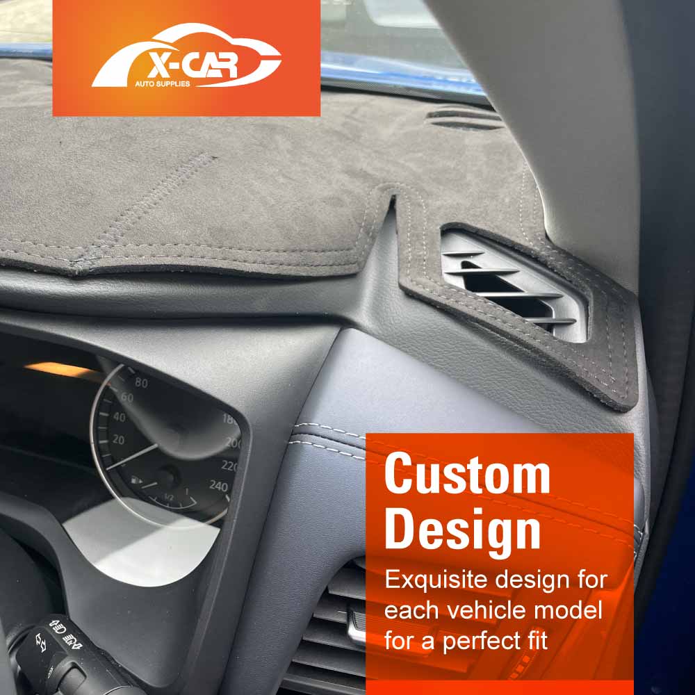 Dash Mat for Nissan QASHQAI J12 Series 2022-Onwards With HUD Non-Slip Microfiber Pad Cover