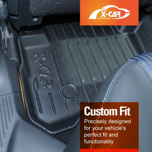 3D Floor Mats for Nissan QASHQAI J12 Series 2022-Onwards All-Weather Car Liners