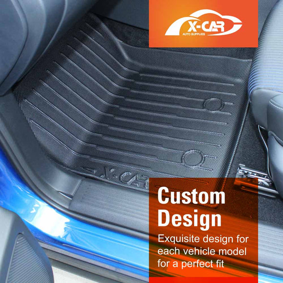 3D Floor Mats for Nissan QASHQAI J12 Series 2022-Onwards All-Weather Car Liners