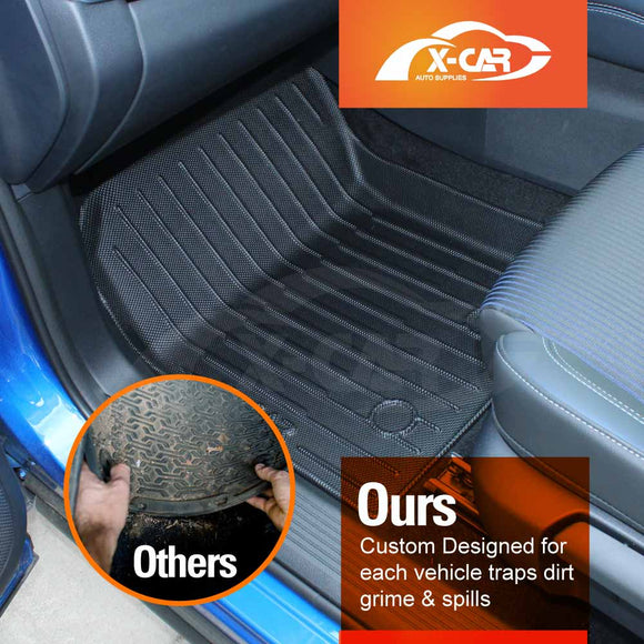 3D Floor Mats for Nissan QASHQAI J12 Series 2022-Onwards All-Weather Car Liners