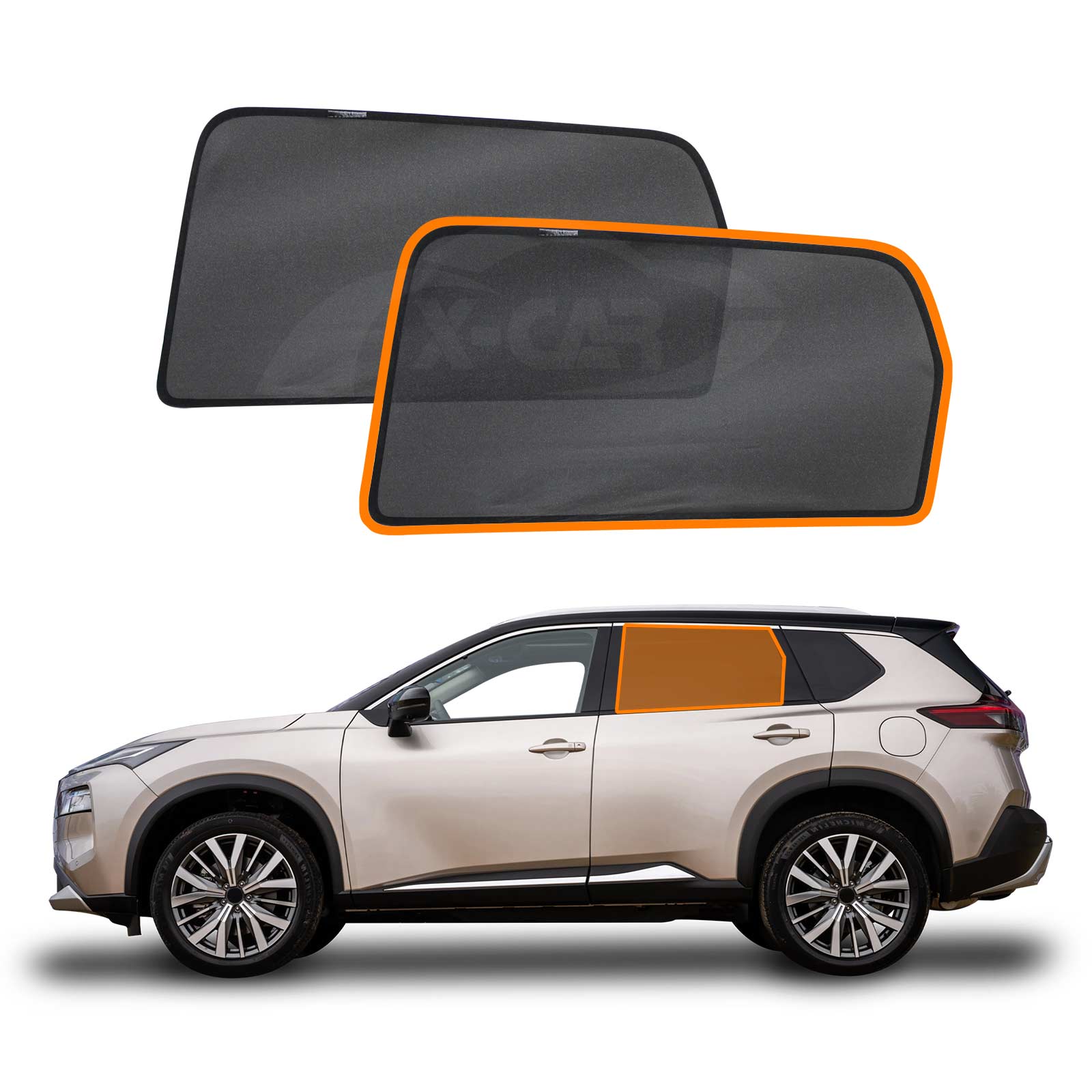 Magnetic Window Sun Shades for Nissan X-trail Xtrail T33 2022-Onwards