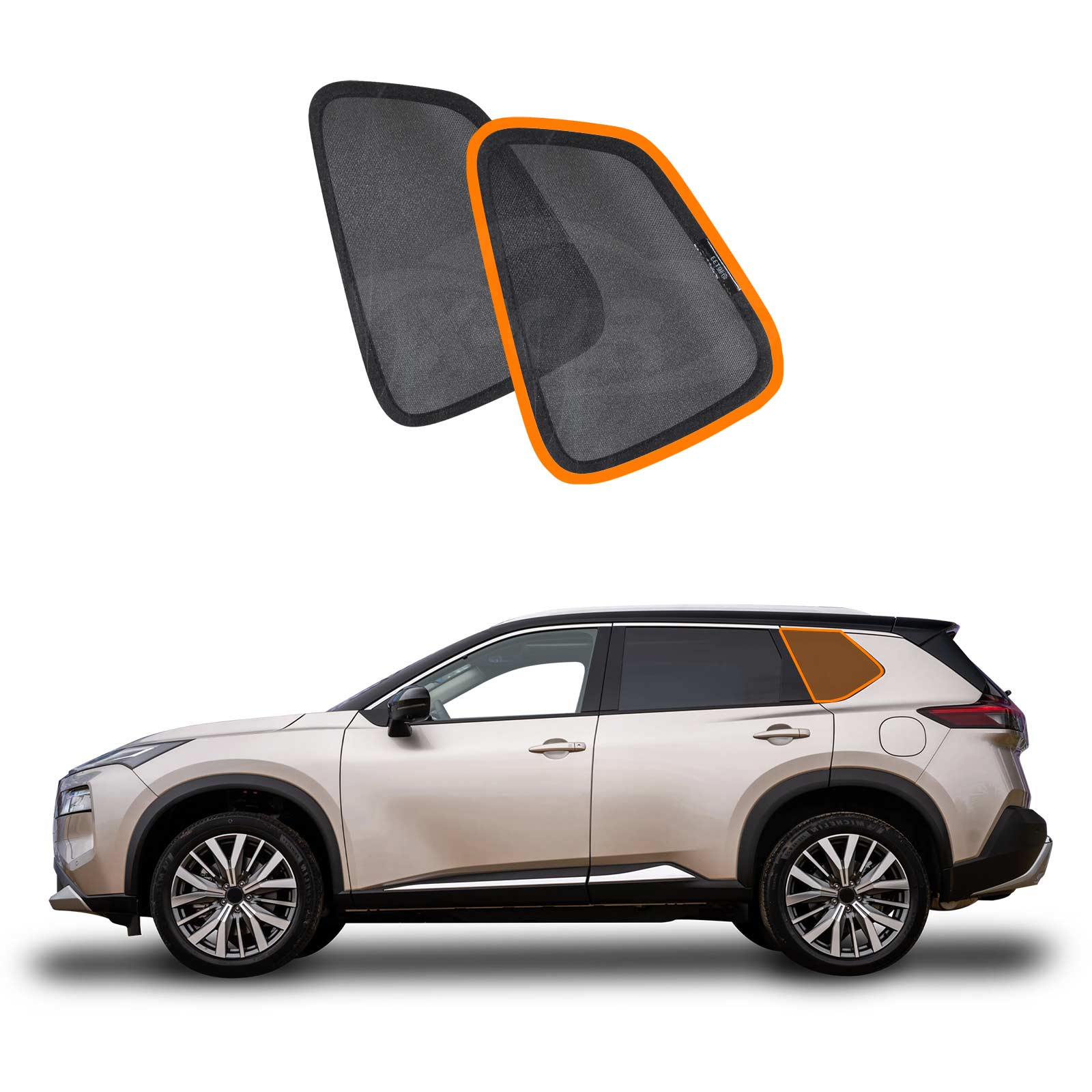 Magnetic Window Sun Shades for Nissan X-trail Xtrail T33 2022-Onwards