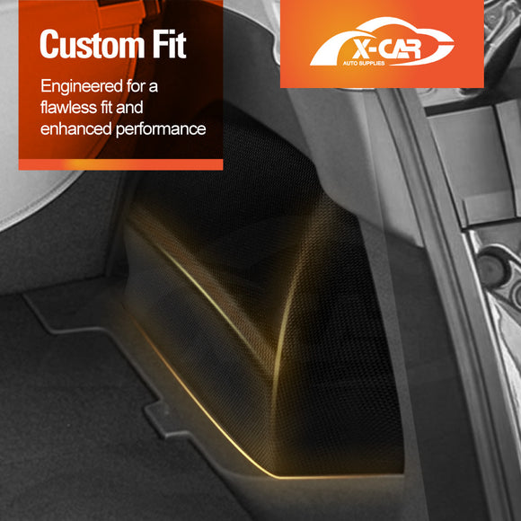 X-CAR boot side protectors are precisely designed for each vehicle model.