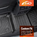 3D Floor Mats for Nissan X-trail T33 e-POWER 2022-Onwards All-Weather Liners-4