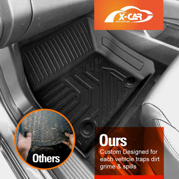 3D Floor Mats for Nissan X-trail T33 e-POWER 2022-Onwards All-Weather Xtrail Liners