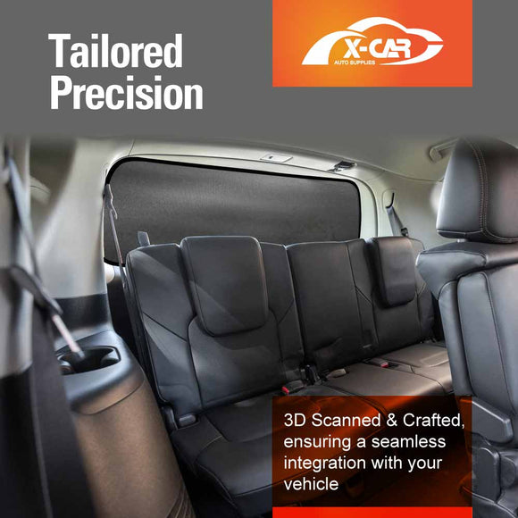 Window Sun Shade for Nissan Patrol 2012-2025 Y62 Series Rear Windscreen Blind Mesh