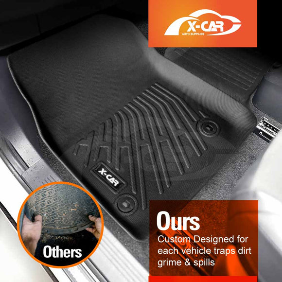 3D Floor Mats for Nissan Ariya 2023-Onwards All Weather Car Liners