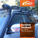 WeatherShields for Nissan Patrol GU Y61 1998-2016 Car Weather Shields Wind Deflectors Sun Visors-5