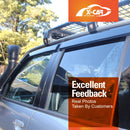 WeatherShields for Nissan Patrol GU Y61 1998-2016 Car Weather Shields Wind Deflectors Sun Visors-3