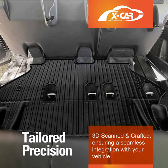 3D Floor Mats for Nissan Patrol 2012-2025 Y62 Series All-Weather Car Liners