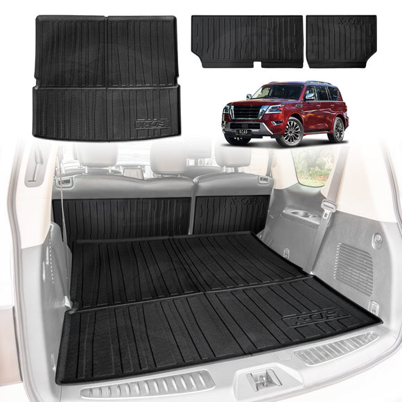 Boot Liner/ Back Seat Protector for Nissan Patrol 2012-Onwards Y62 Series