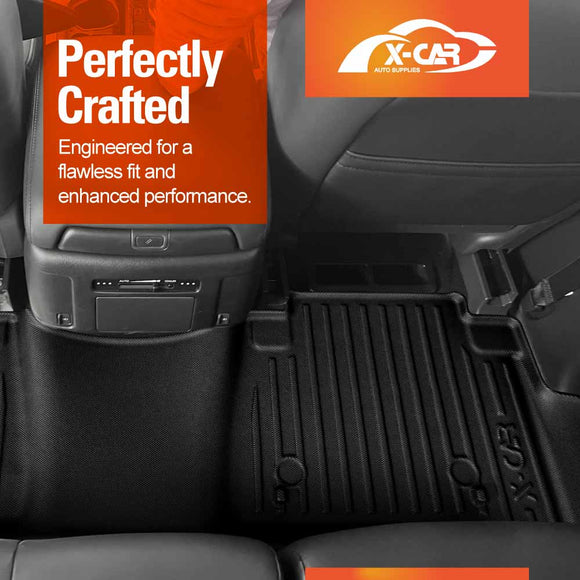 3D Floor Mats for Nissan Patrol 2012-2025 Y62 Series All-Weather Car Liners