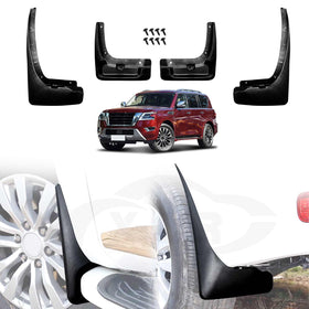Mud Flaps Splash Guards for Nissan Patrol 2012-2025 Y62 Series
