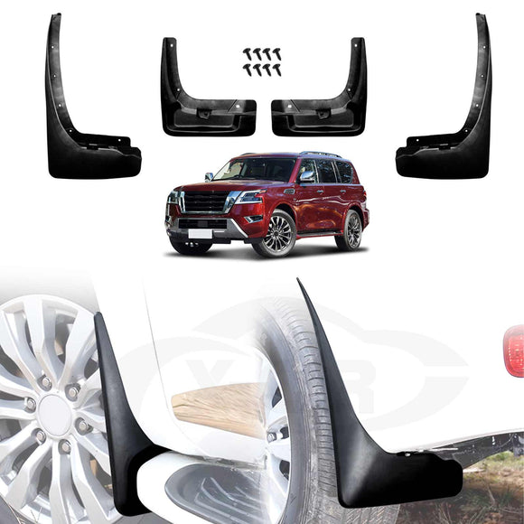 Mud Flaps Splash Guards for Nissan Patrol 2012-2025 Y62 Series