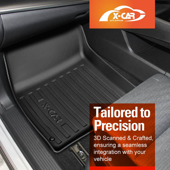 3D Floor Mats for Nissan X-trail T33 Petrol 2022-2025 All-Weather Xtrail Liners